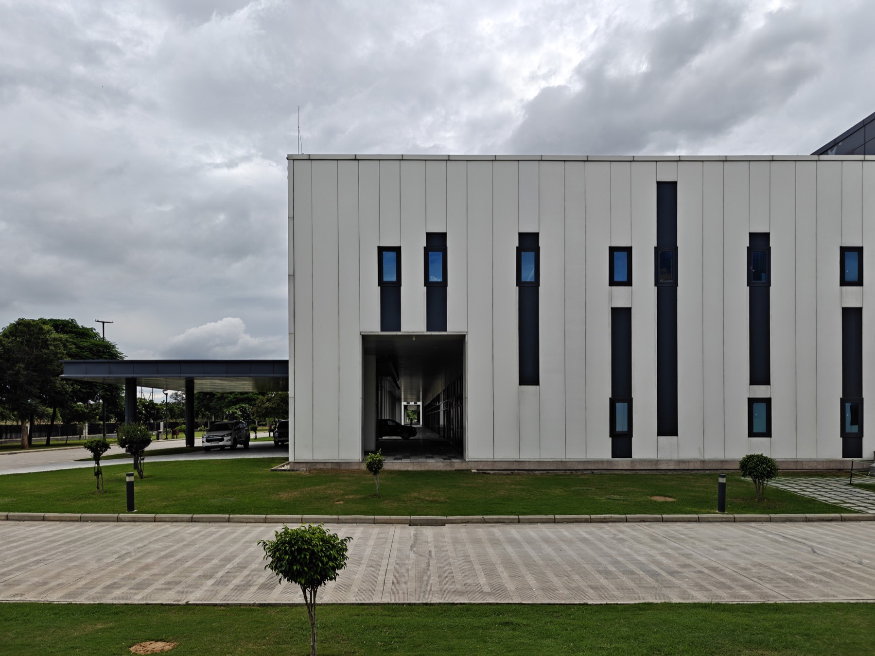 OPPO Manufacturing Plant exterior block