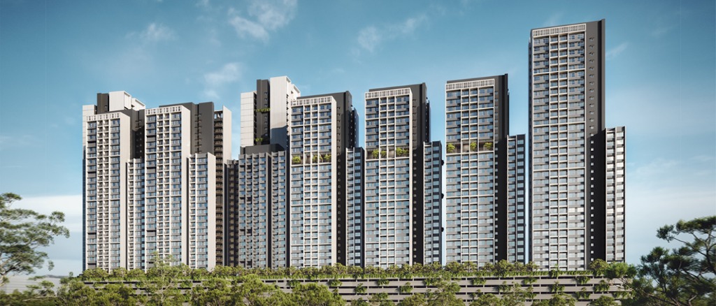 Rohan Harita high-rise complex skyline